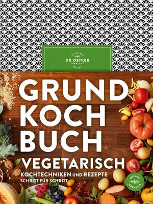 cover image of Grundkochbuch Vegetarisch